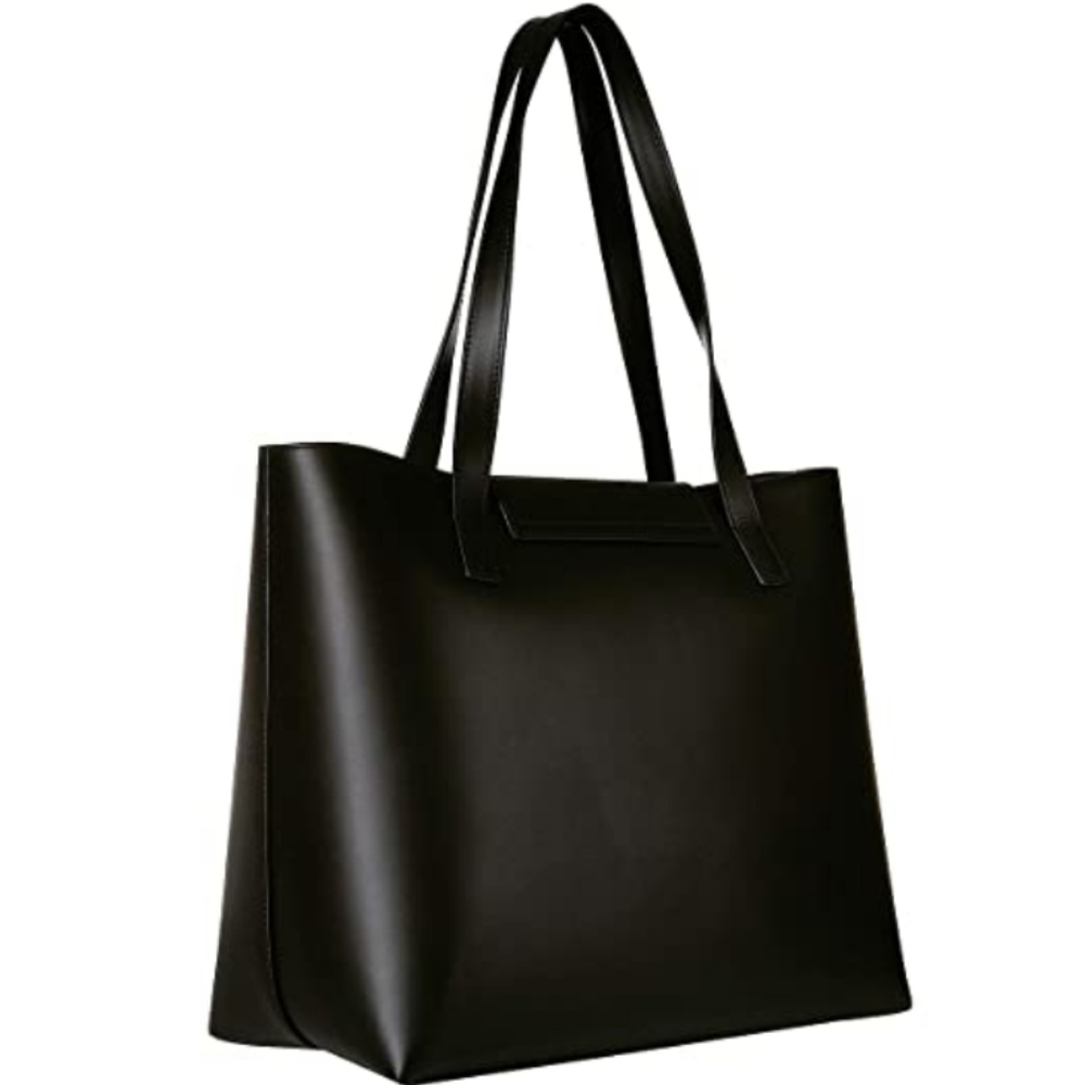 ROBERTO CAVALLI Black Leather Tote - Picture 4 of 10